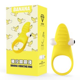 Banana Skin Vibrating Cock Ring