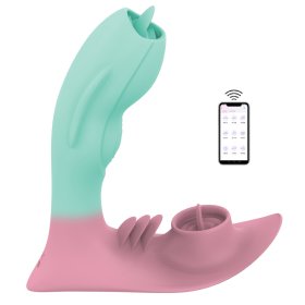 App Control Tongue-licking Clitoris Panty Vibrator
